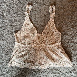 SHEIN tank top, never worn, slightly cropped, size medium